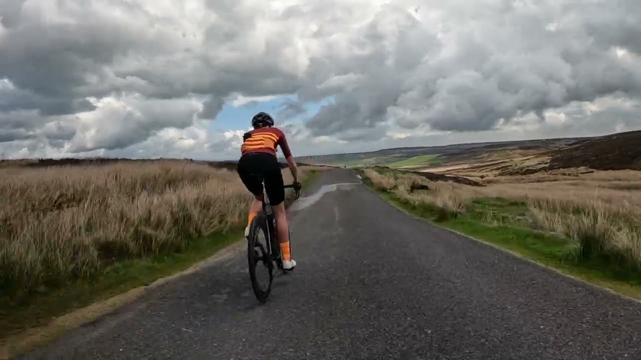 Yorkshire Cycling - Trapping Hill Ascent and Descent 100 Greatest Cycling Climbs