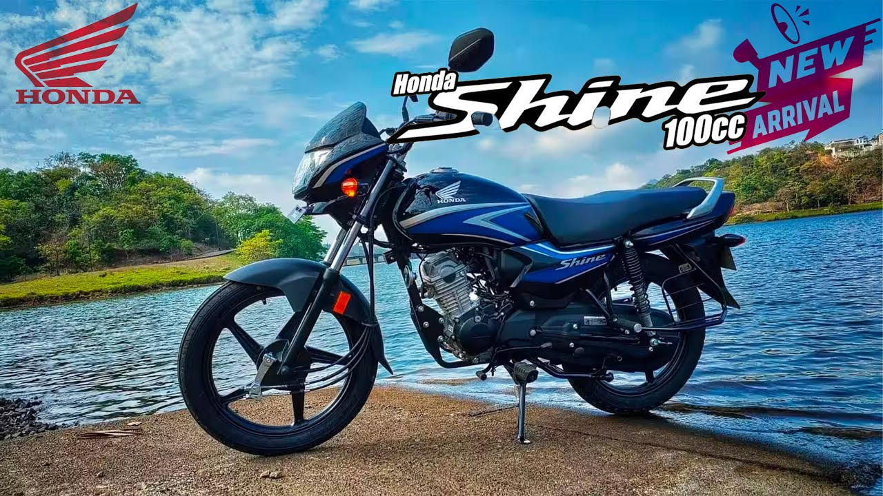 New Honda Shine 100cc 2025 model in Bangladesh!
