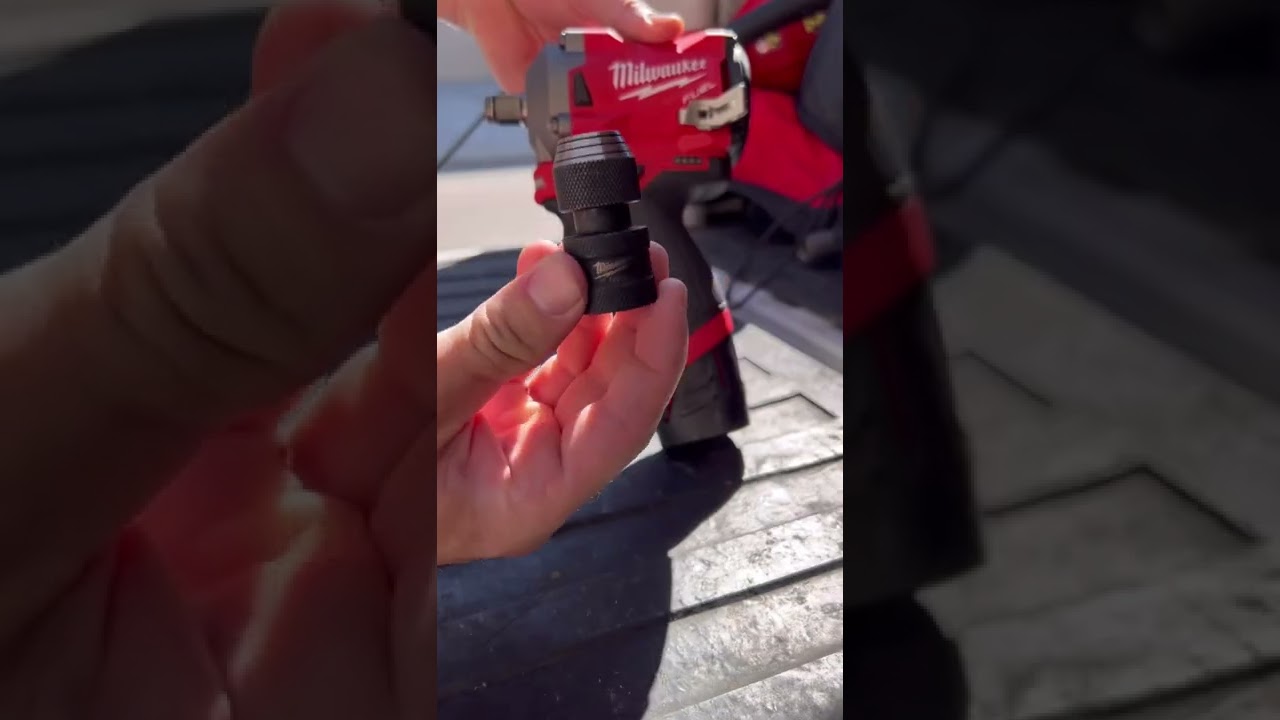 The M12 Stubby 🤯 #milwaukee #milwaukeetools #toolreviews #solarinstallation #diy