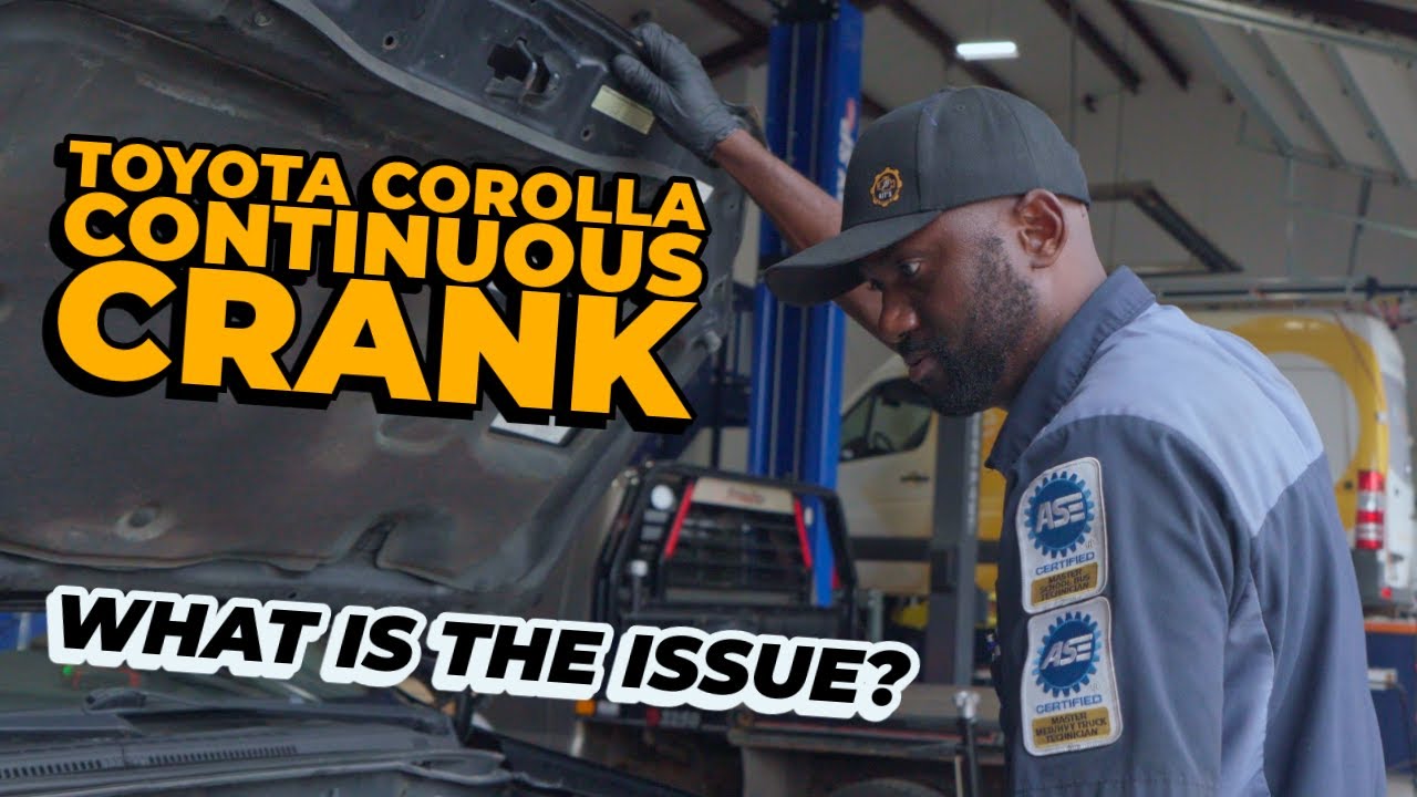 БЕСКОНЕЧНЫЙ ПУСК! Почему эта Toyota Corolla не заводится?