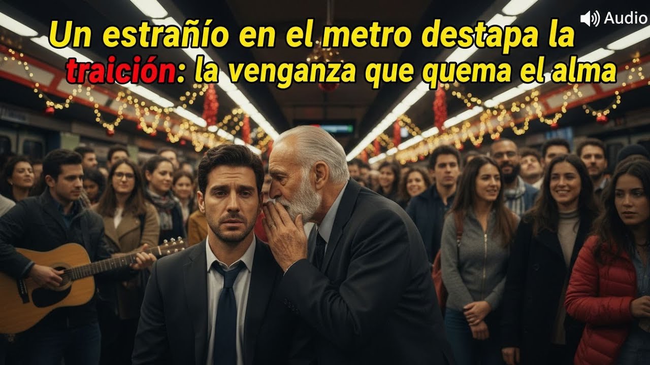UN EXTRAÑO EN EL METRO DESVELA UNA TRAICIÓN FAMILIAR: LA VENGANZA QUE ARRASA CON TODO.