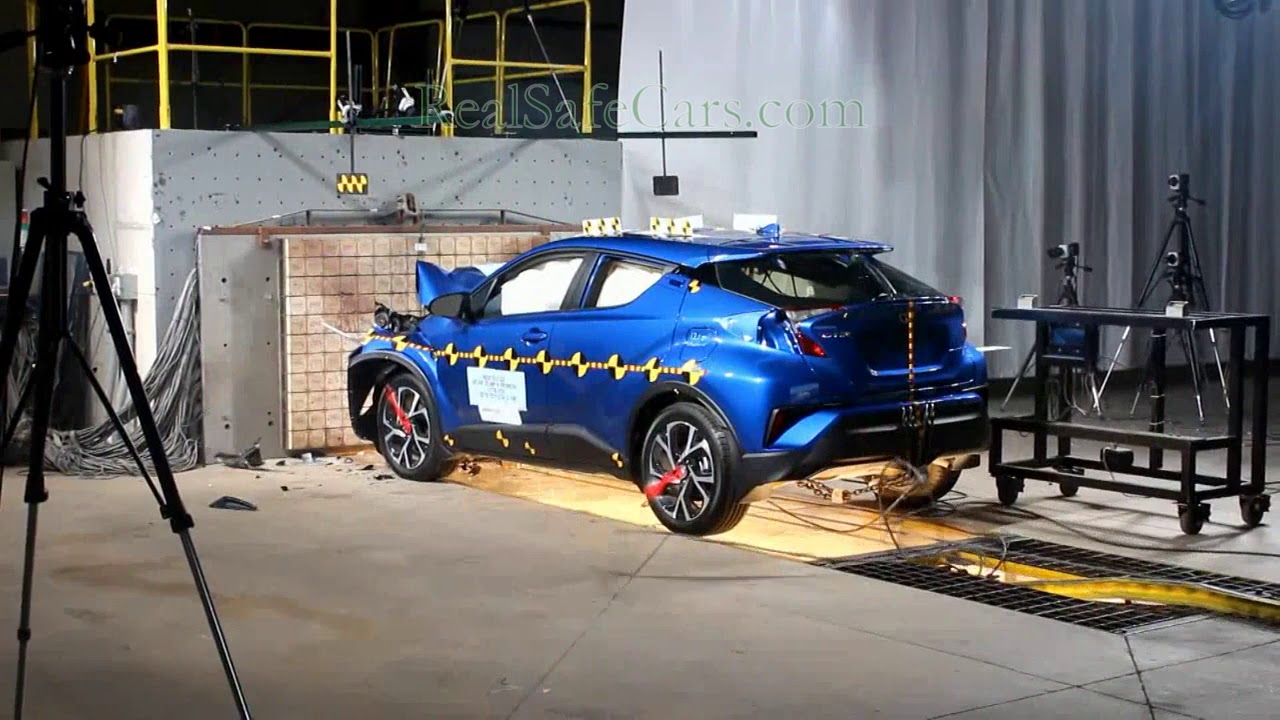 Crash Test Compilation | Toyota C-HR (2018-2019) | (Side-Pole, Front, Side)