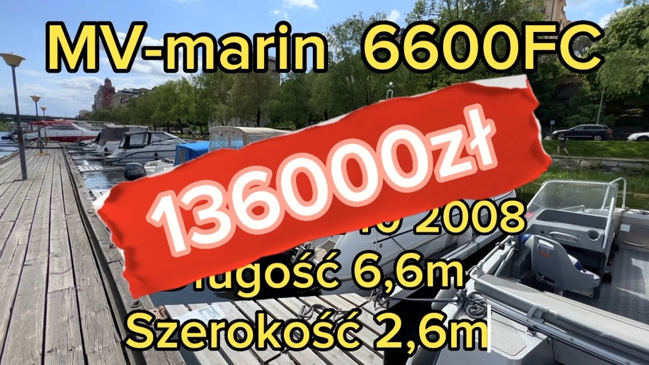 136000zł MV-marin 6600FC z Suzuki DF140