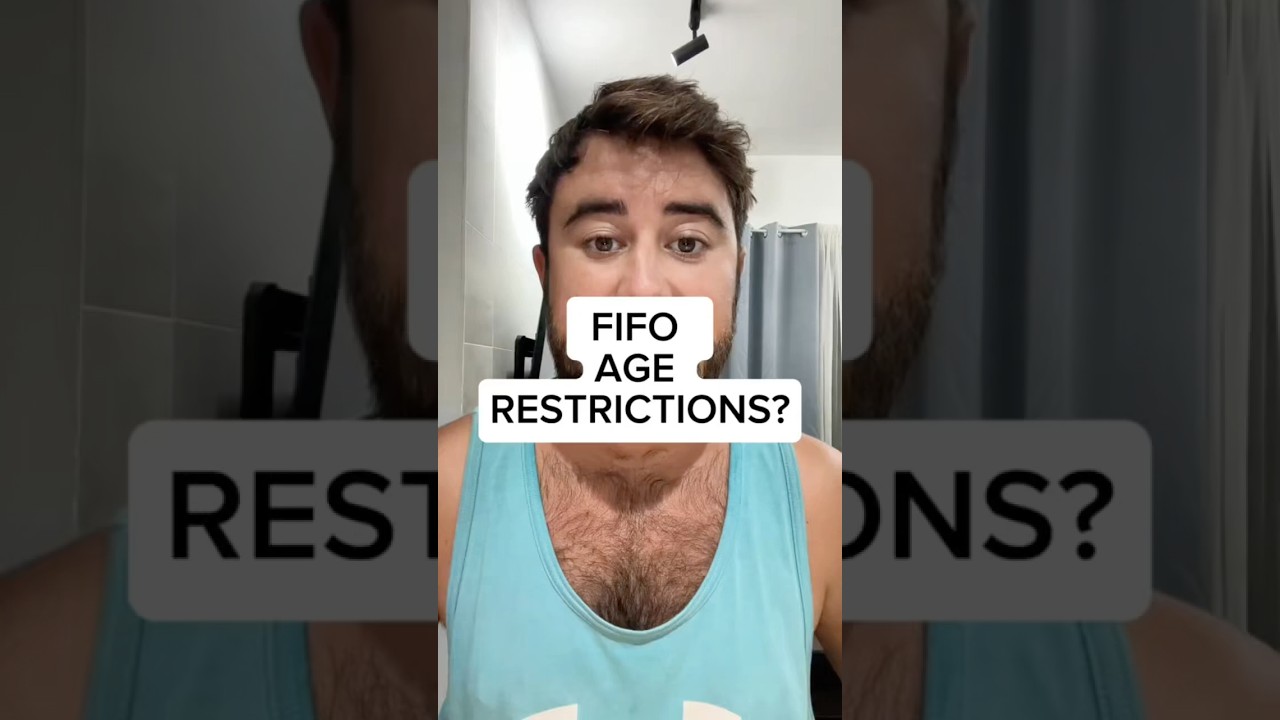 FIFO Age Restrictions Explained! #australia #machine #operator #fifolife #machinery #construction