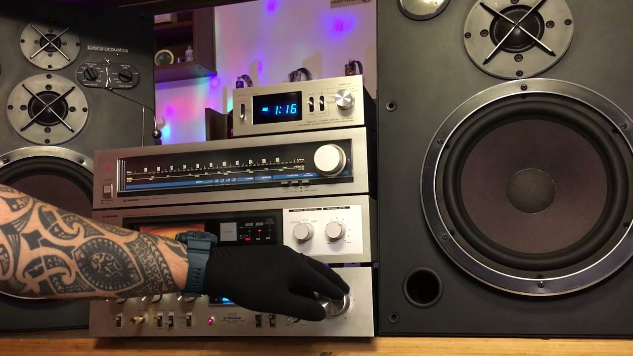 Pioneer  SA-710 , SR-60 , TX-520L , DT-400 , amplifier ,Revepberation, Tuner, Audio Timer