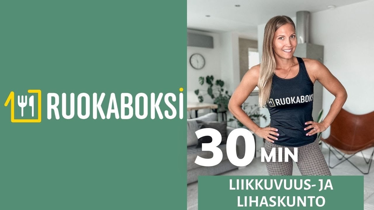 Susannan lihaskunto+liikkuvuus 30min (13.9.2023)