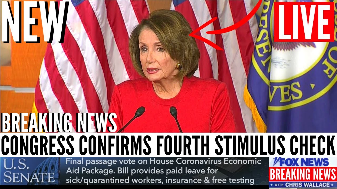 Fourth Stimulus Check Update Today 2021 | 4th Stimulus Check JUST Confirmed! (4th Stimulus Check)