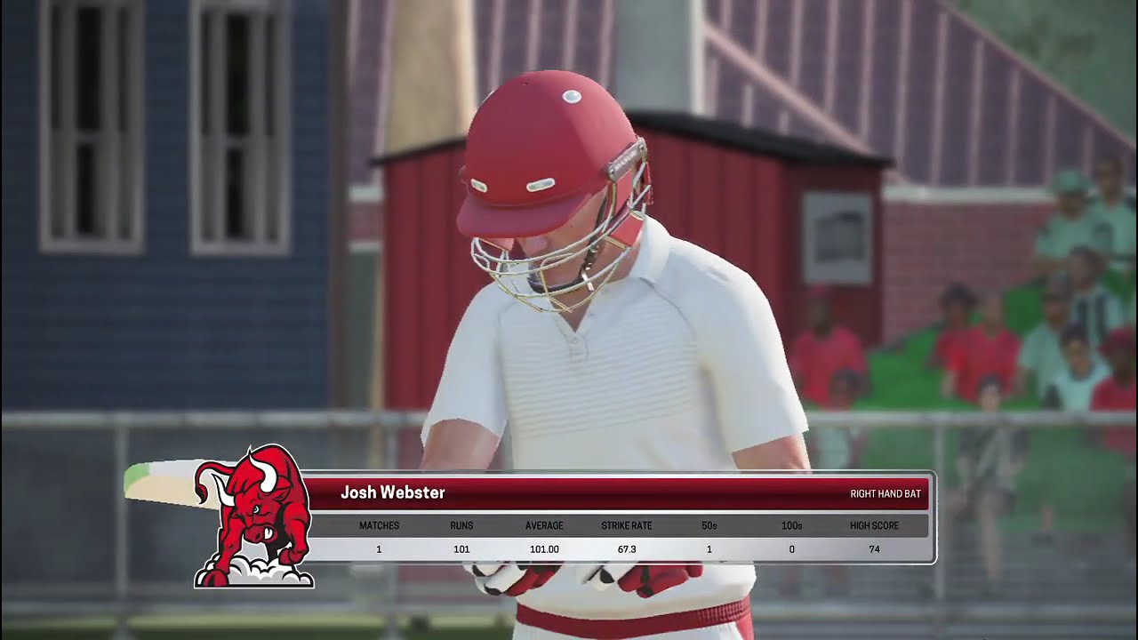 MY FIRST CARRER INNINGS !! but i failed