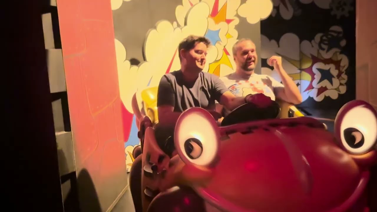 Roger Rabbit's Car Toon Spin ride at Disneyland 2025 09 01