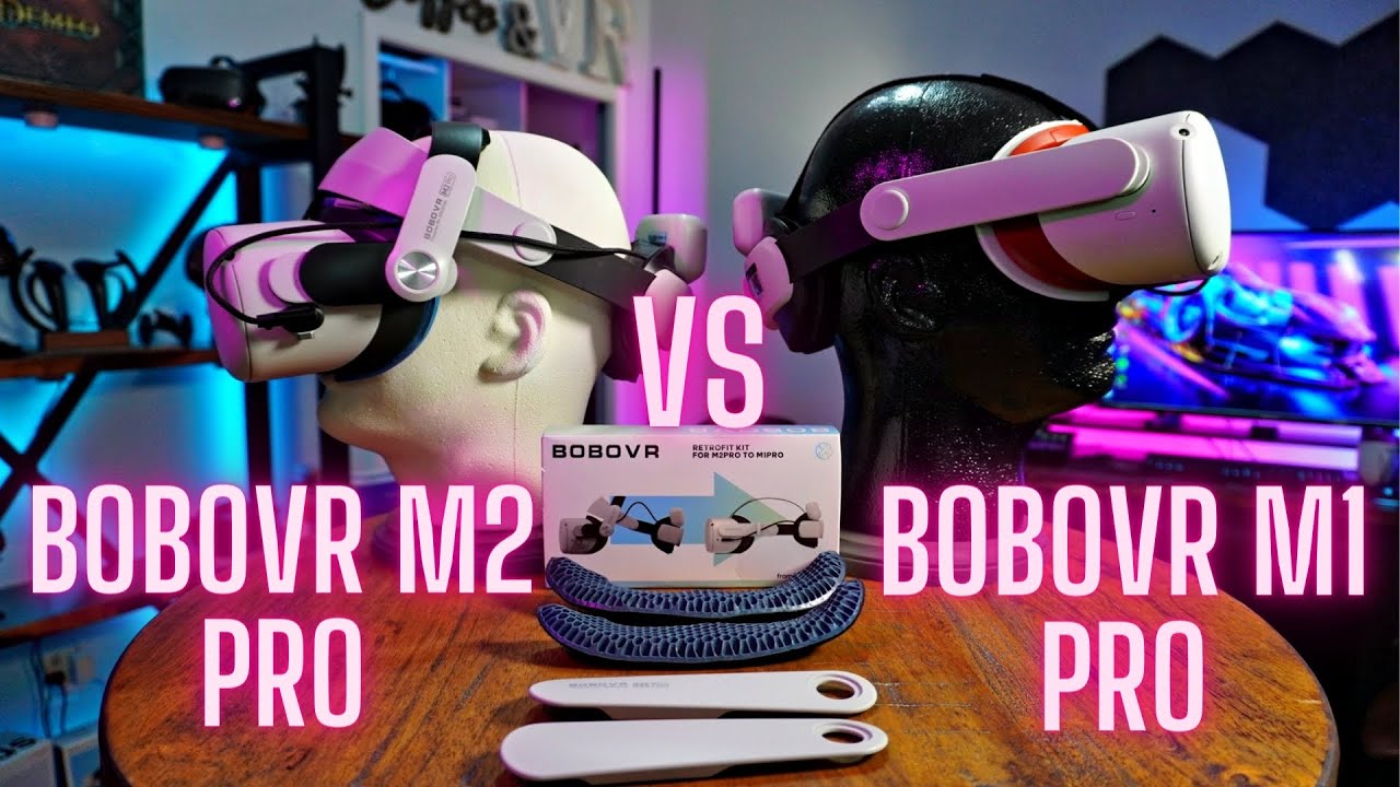 Best Quest 2 Battery Headstrap.. BoboVR M1 Pro or M2 Pro?? Plus Conversion Kit..