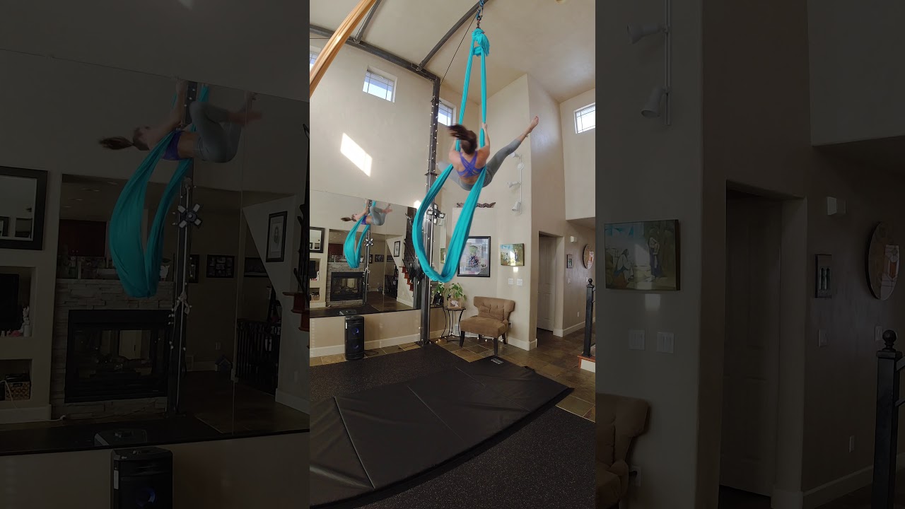 Aerial Hammock Sling: Fang Slack Drop