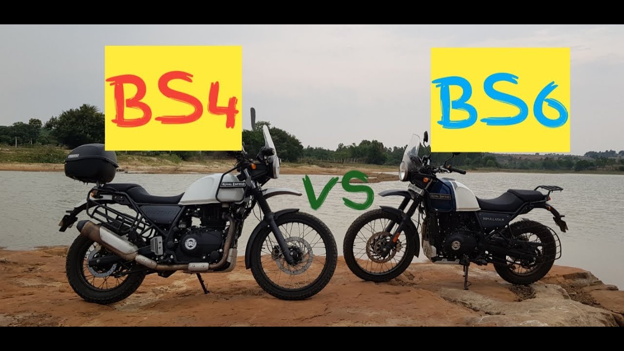 BS4 vs BS6 Royal Enfield Himalayan | Exhaust Note | All differences