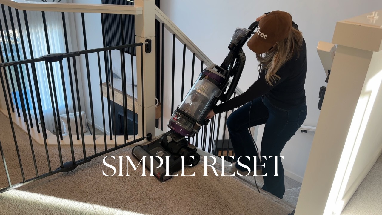Sunday Reset Cleaning Routine | Simple Reset for a Peaceful Home