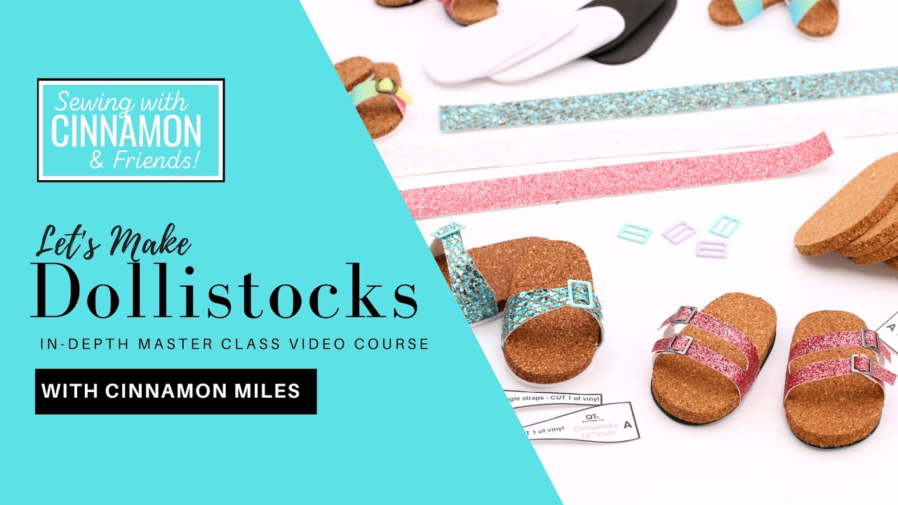 Let's Make Dollistocks Shoes For Your Dolls!