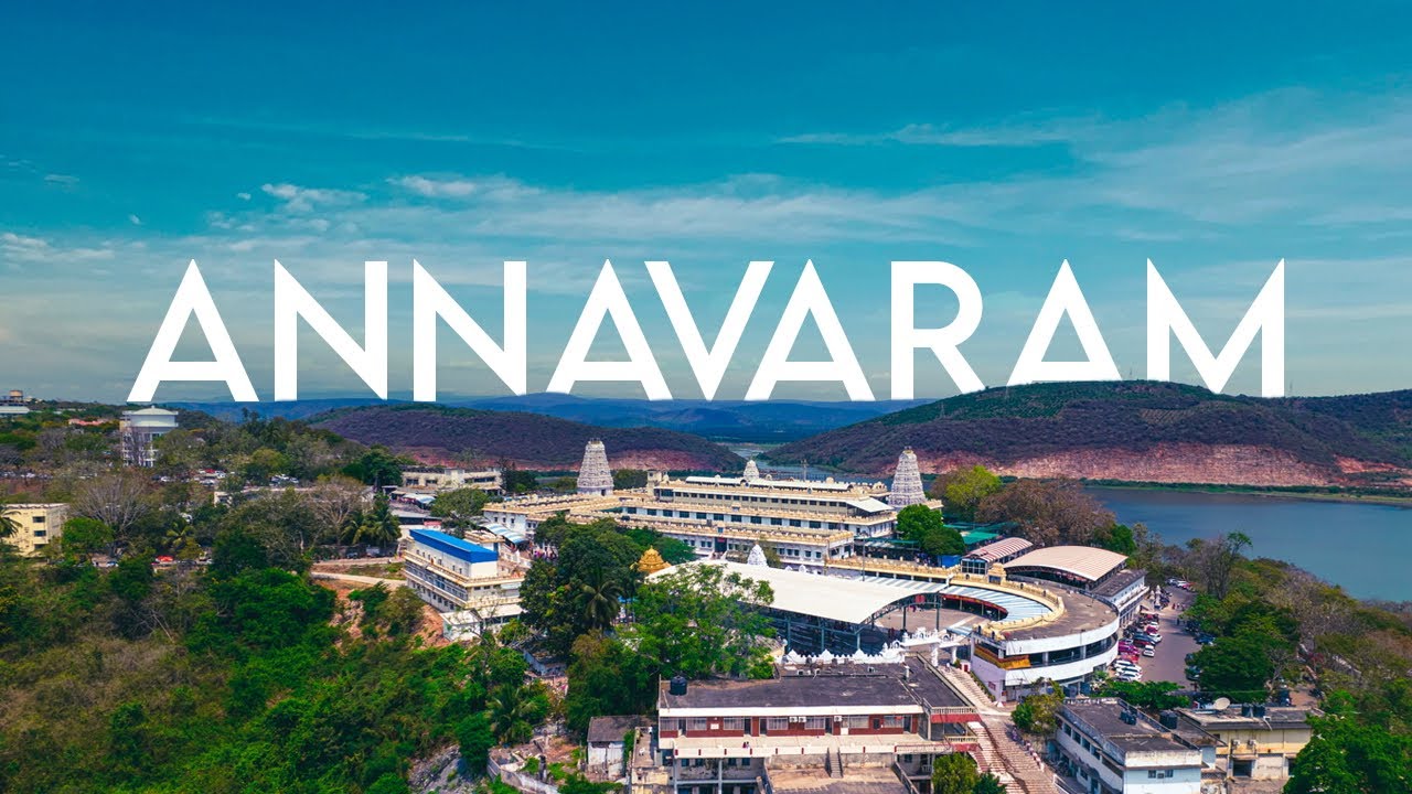 ANNAVARAM SATYANARAYANA SWAMY TEMPLE || CINEMATIC DRONE SHOTS 4K || DRONE VIEWS.