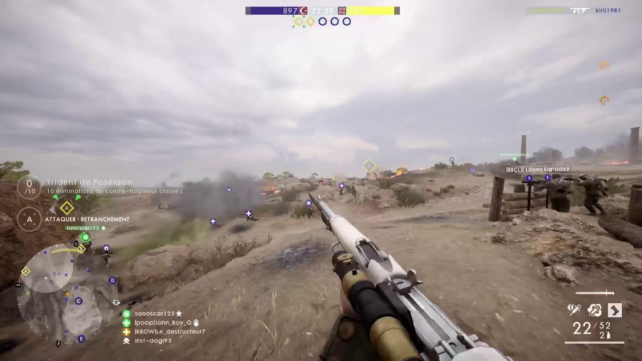 High kills games - Battlefield 1