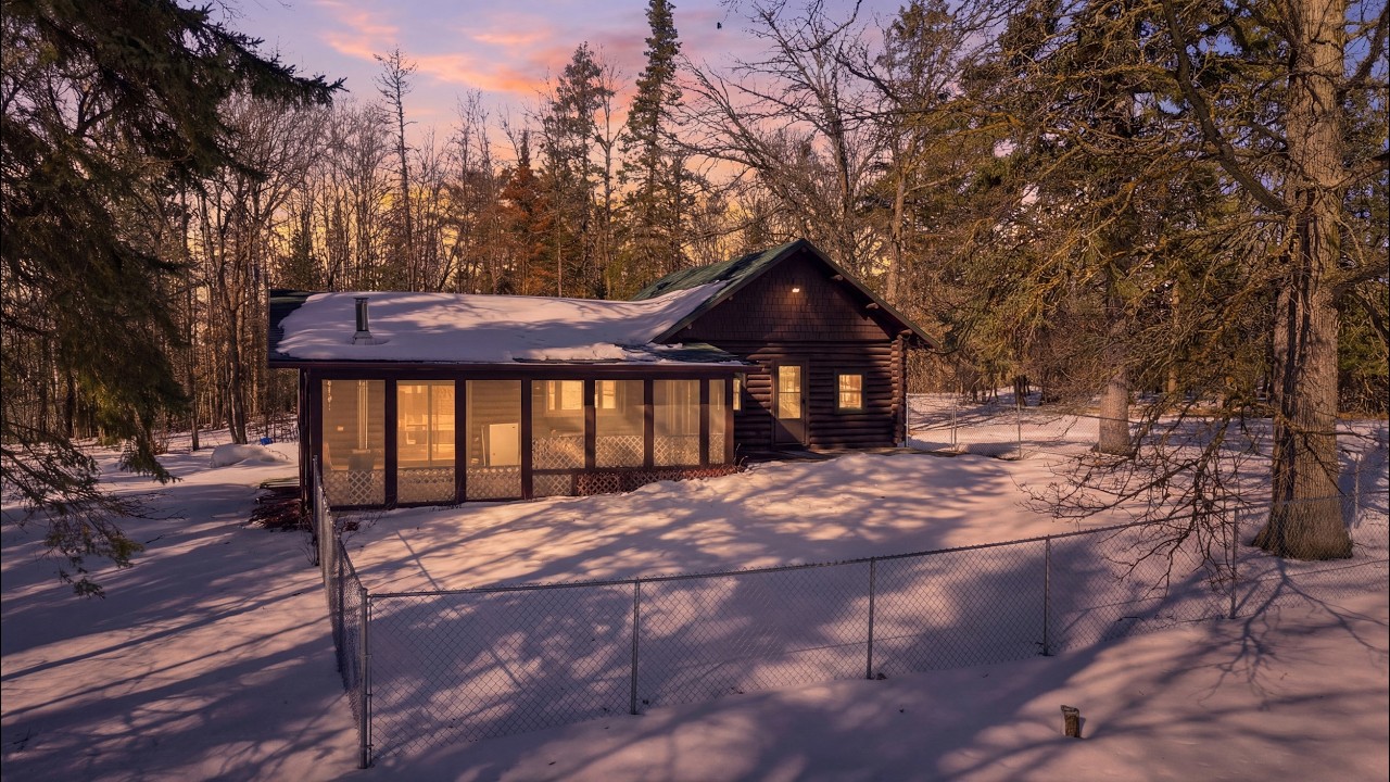 Great Acreage, Log Home, and Outbuilding Package North of Detroit Lakes, MN!