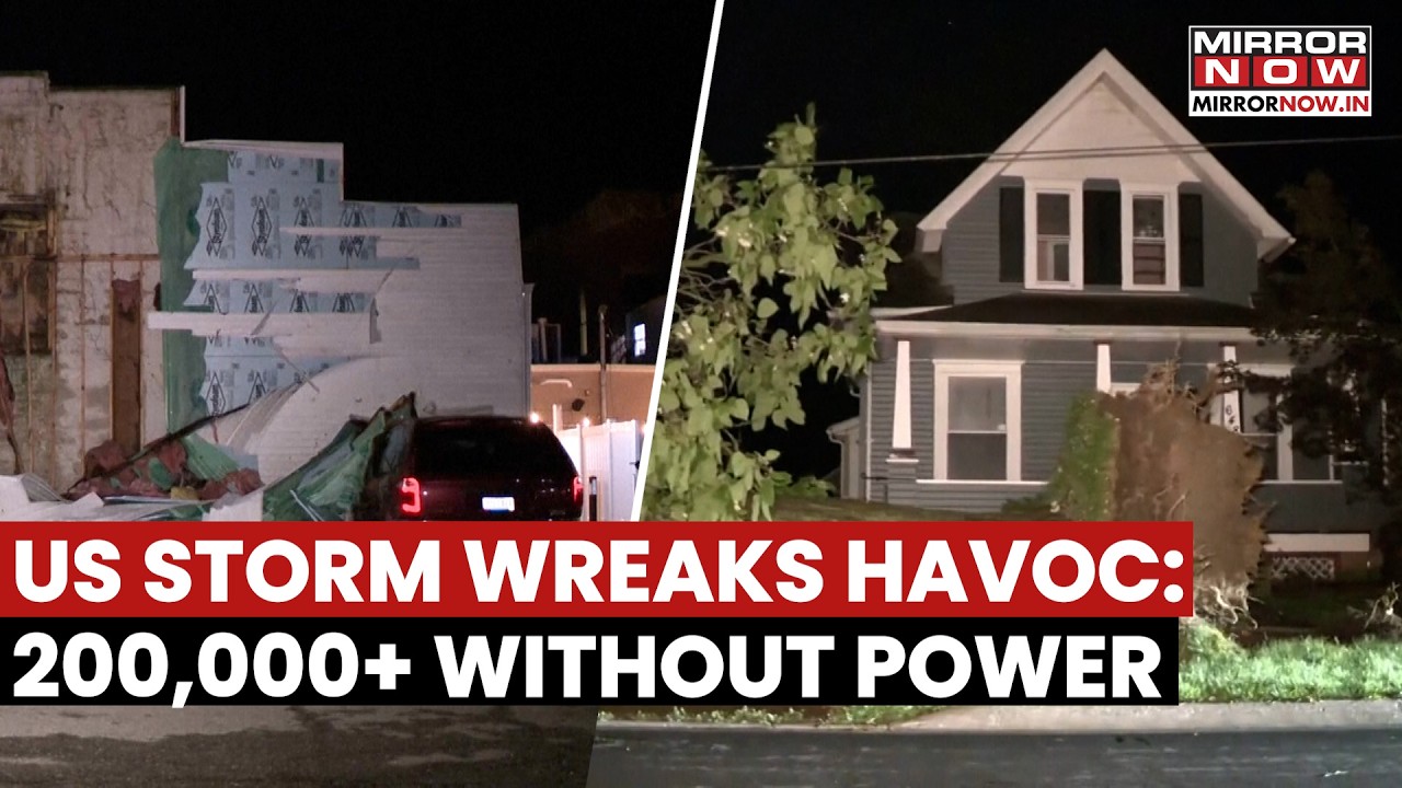 US Tropical Storm Wreaks Havoc In Chicago, Kansas, Missouri; Over 200,000 Spent Night Without Power