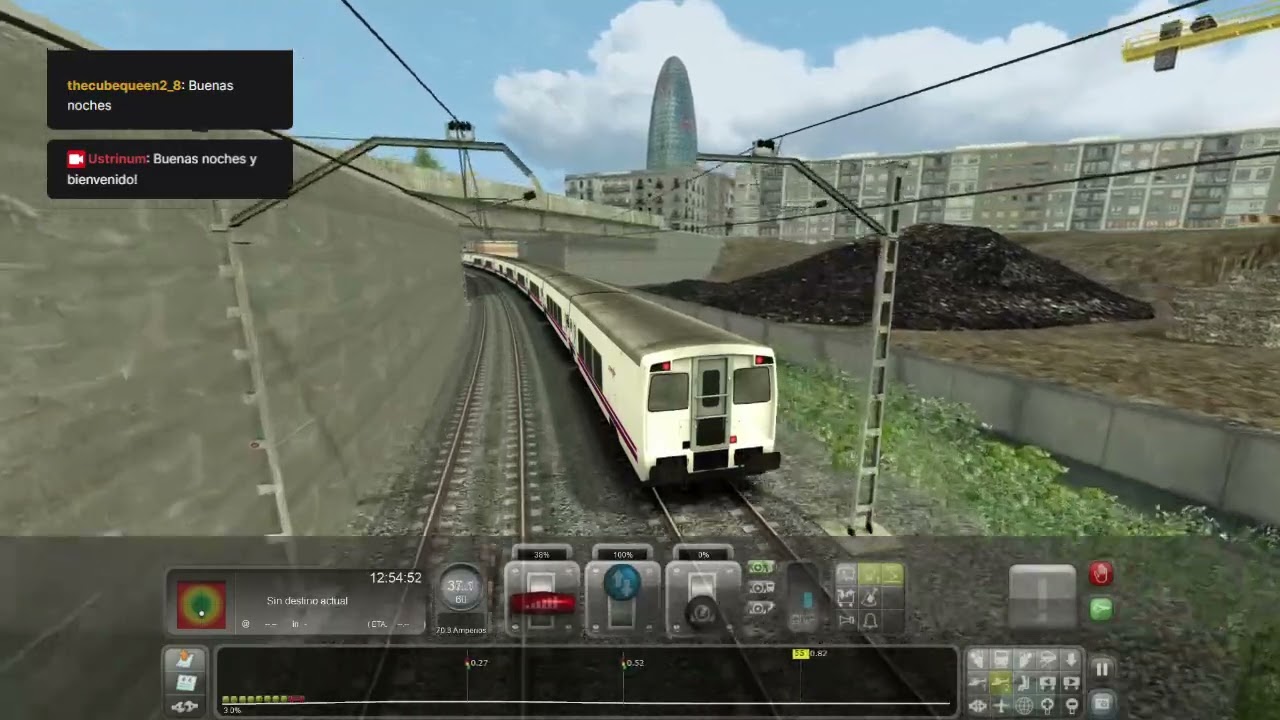 TrainSimulator: Intercity 01131 Barcelona Sants-Valencia Nord(hasta l'Aldea-Amposta-Tortosa)
