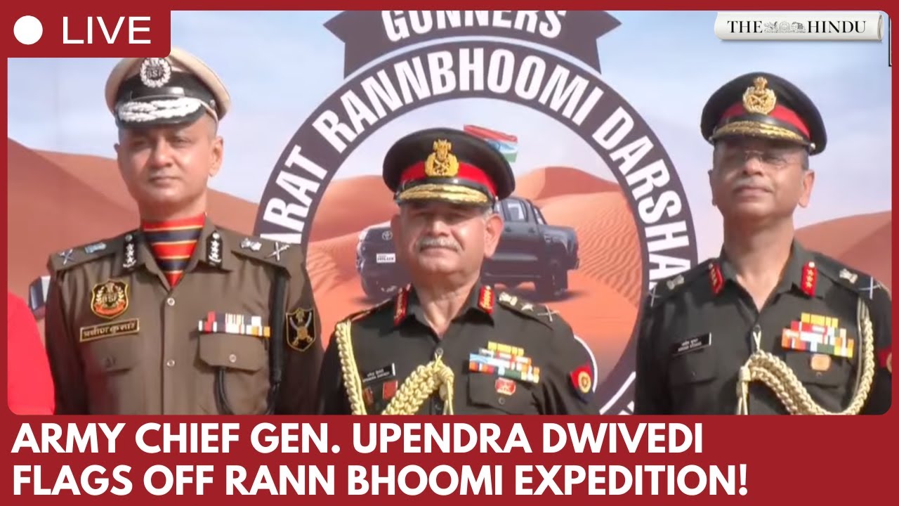 Gen. Upendra Dwivedi flags off Bharat Rann Bhoomi Darshan at National War Memorial