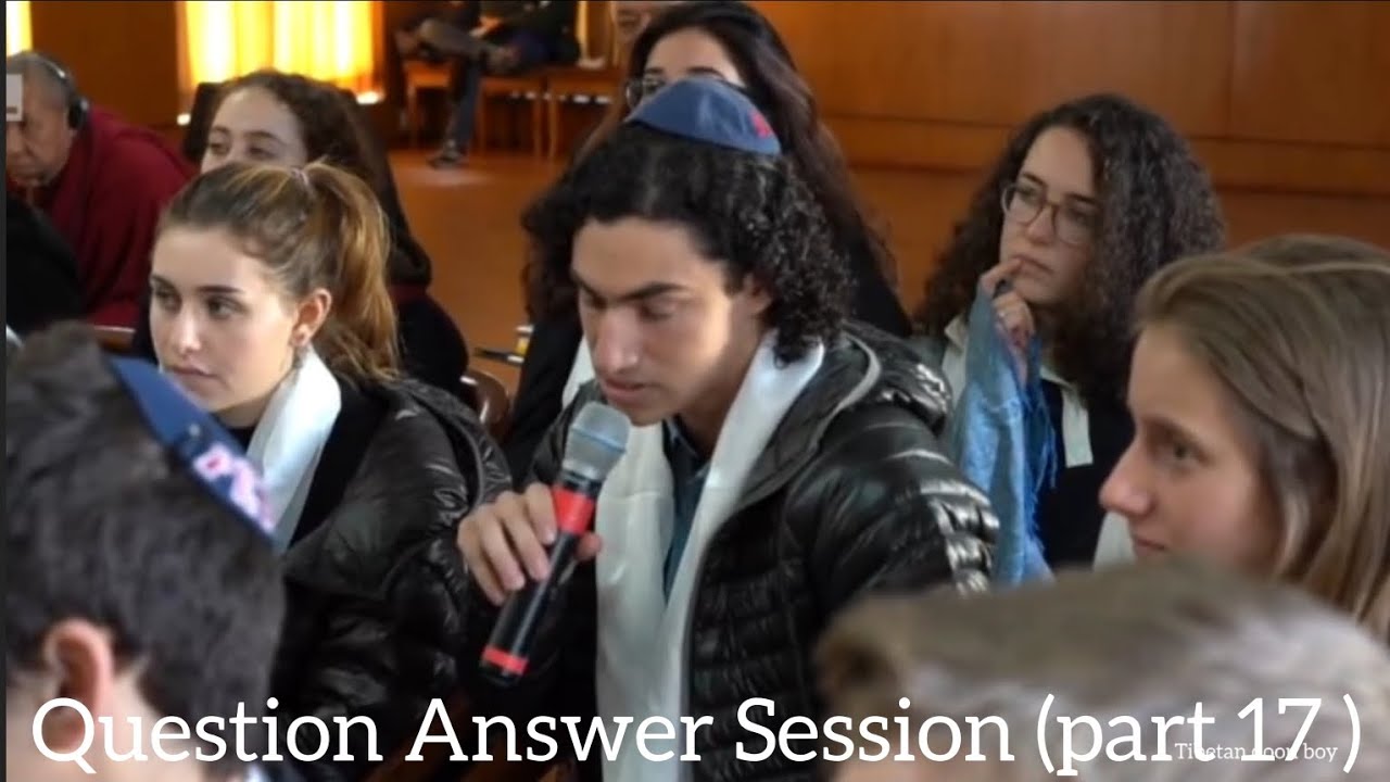 Question Answer Session with His Holiness The Dalai Lama 💐🙏(part 17)