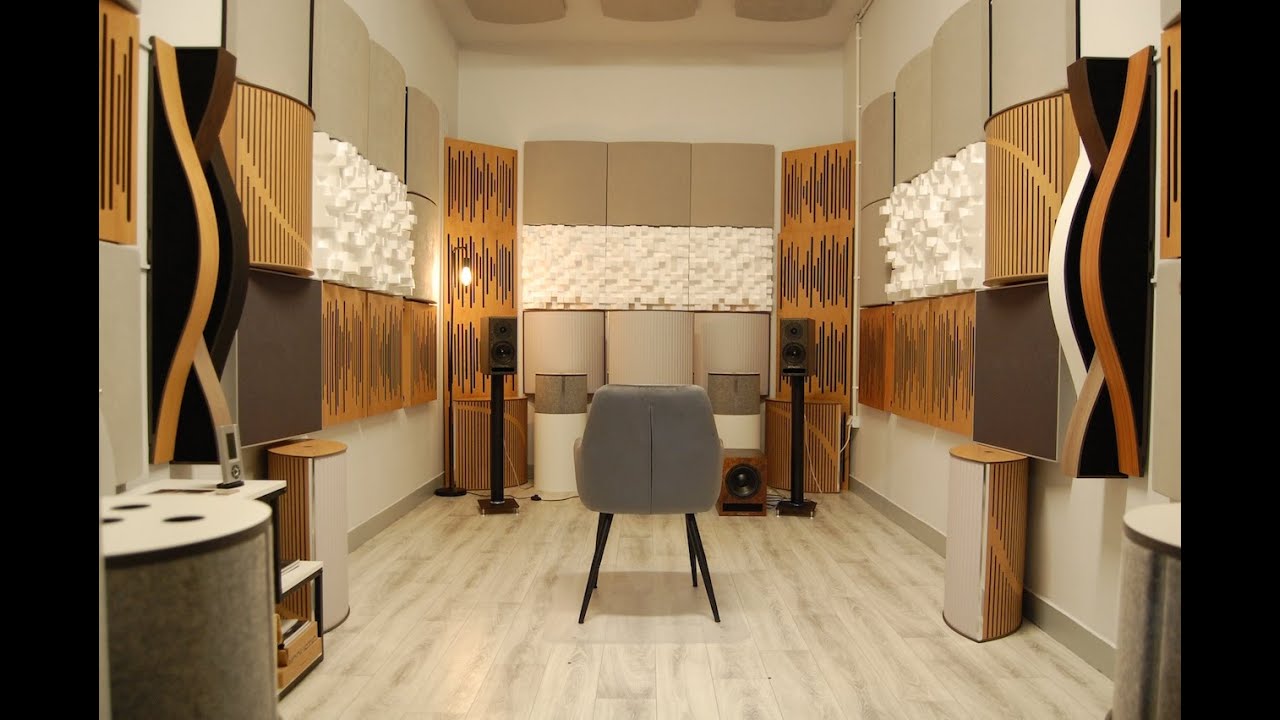 Adaptacja akustyczna pokoju odsłuchowego Vicoustic / MJ AUDIO LAB