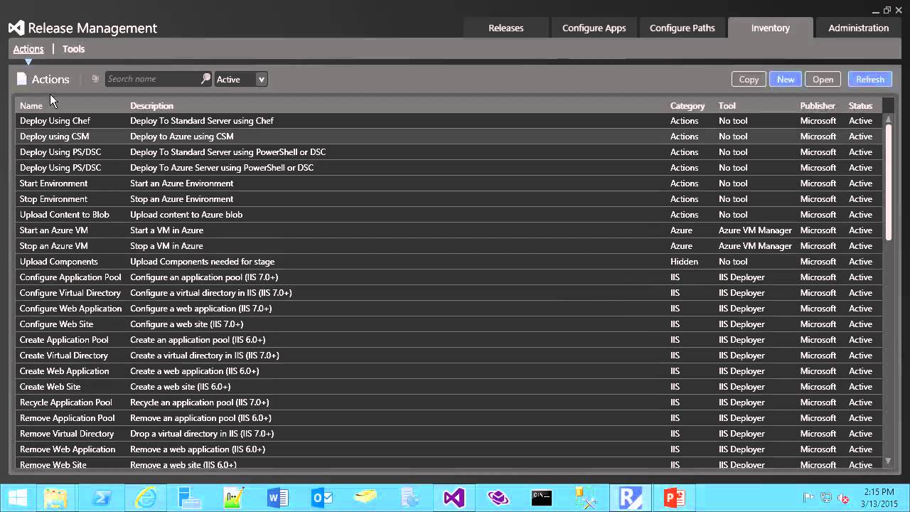 Grand tour of Release Management for Visual Studio