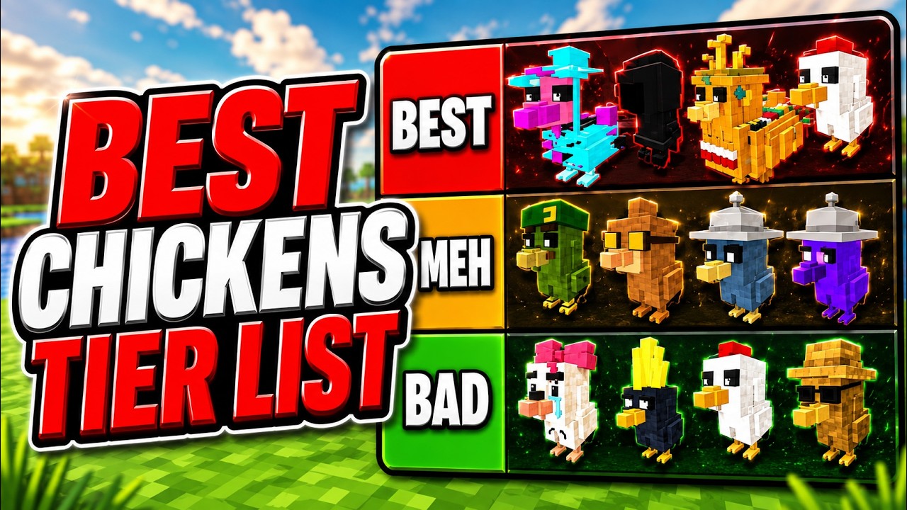 *НОВИНКА* GROW A CHICKEN FIGHTER: ТИР-ЛИСТ ЛУЧШИХ КУРИЦ! ROBLOX