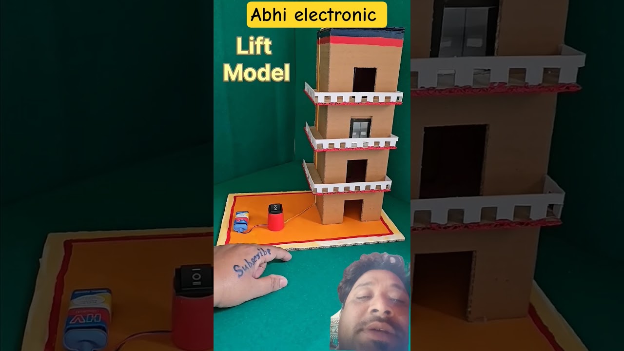 lift system and DC motor projecting remote up down 