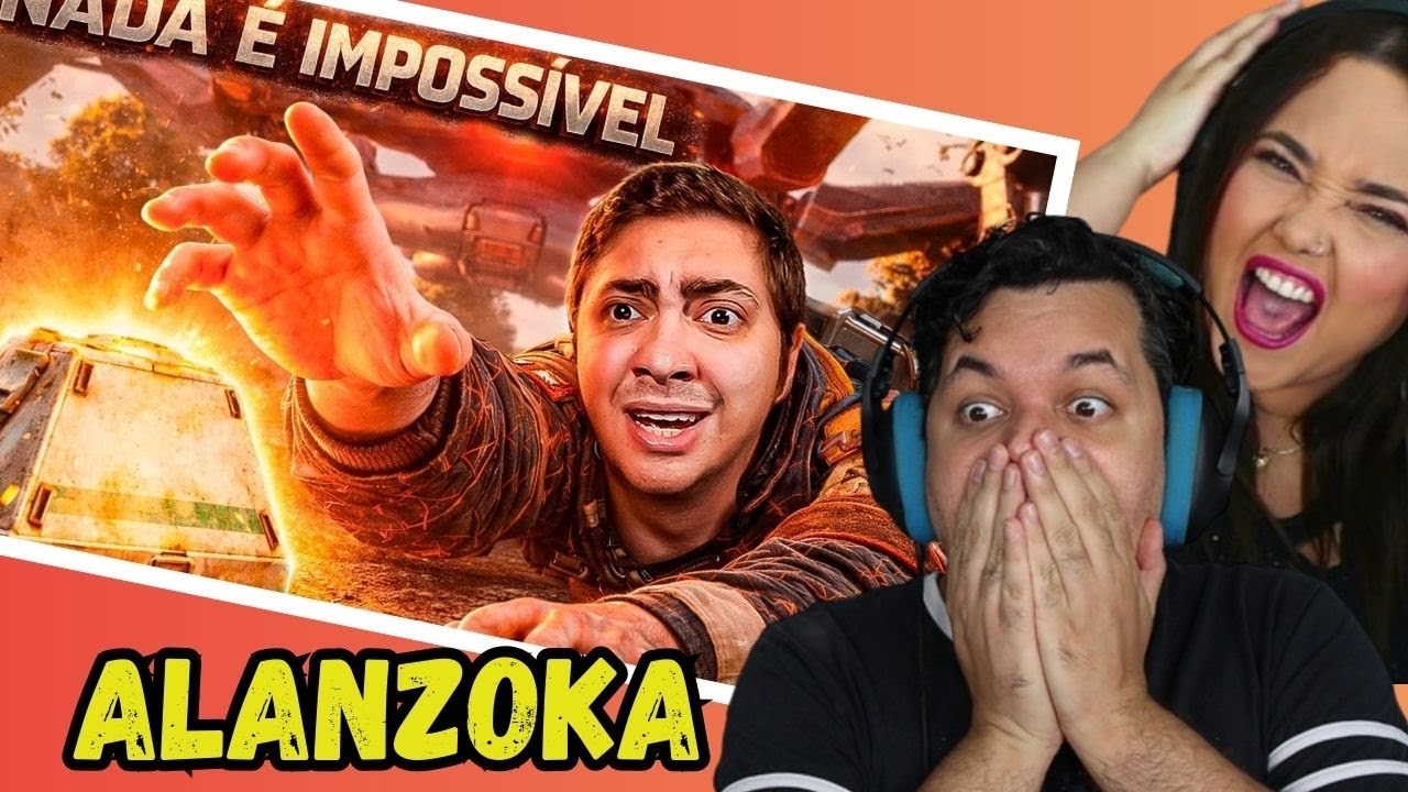 NADA É IMPOSSÍVEL PRA NEXTAGE! - MELHORES CLIPES alanzoka // REACT