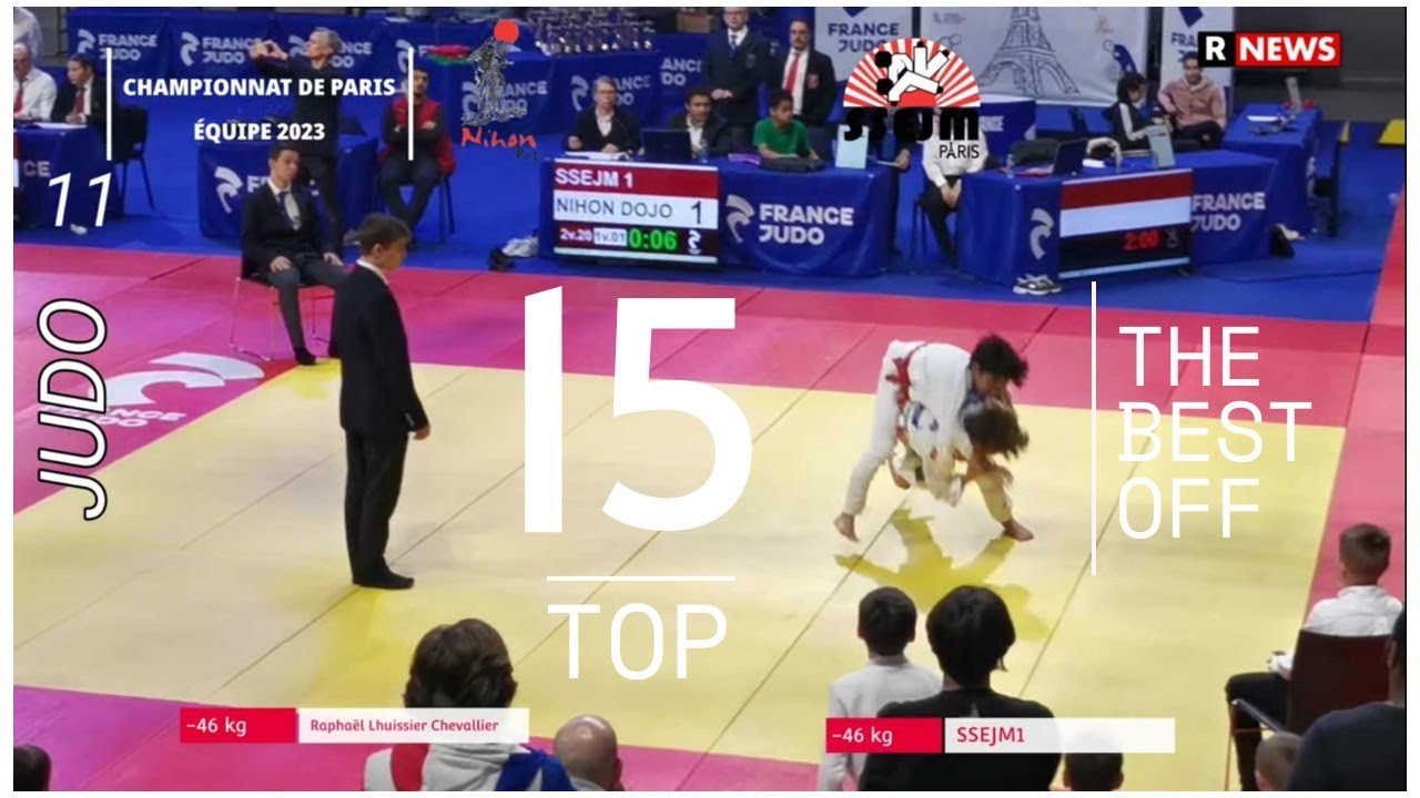 Judo Championnat de Paris par équipes Nihon Dojo