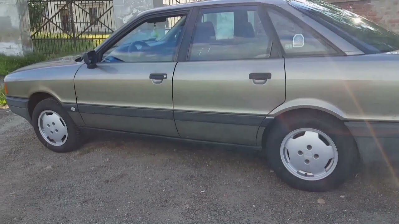 Audi 80 1.6 tdi  prezentacja. CZAR MINIONYCH  LAT 😀