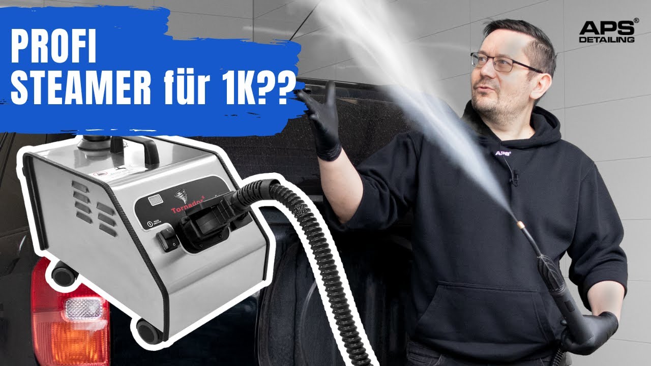 Profi - Dampfreiniger für 1.000 EUR? Tornador Steam im Test 2024