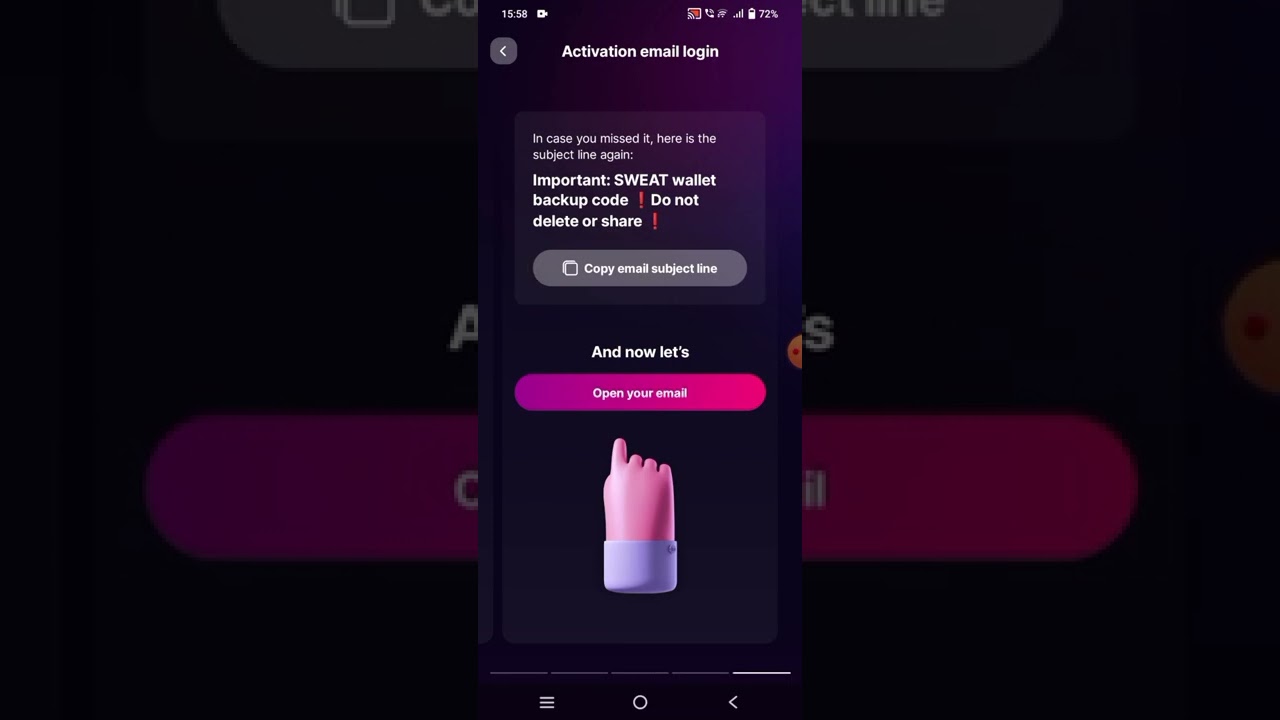 #sweatcoin How to login to sweat wallet app, sweat coin login problem solved