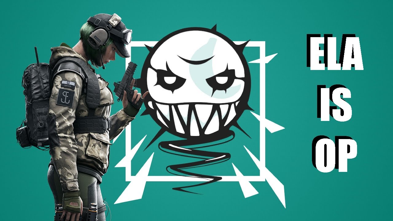 New Ela Buff Is OP!!! - Rainbow Six Siege Ela Montage