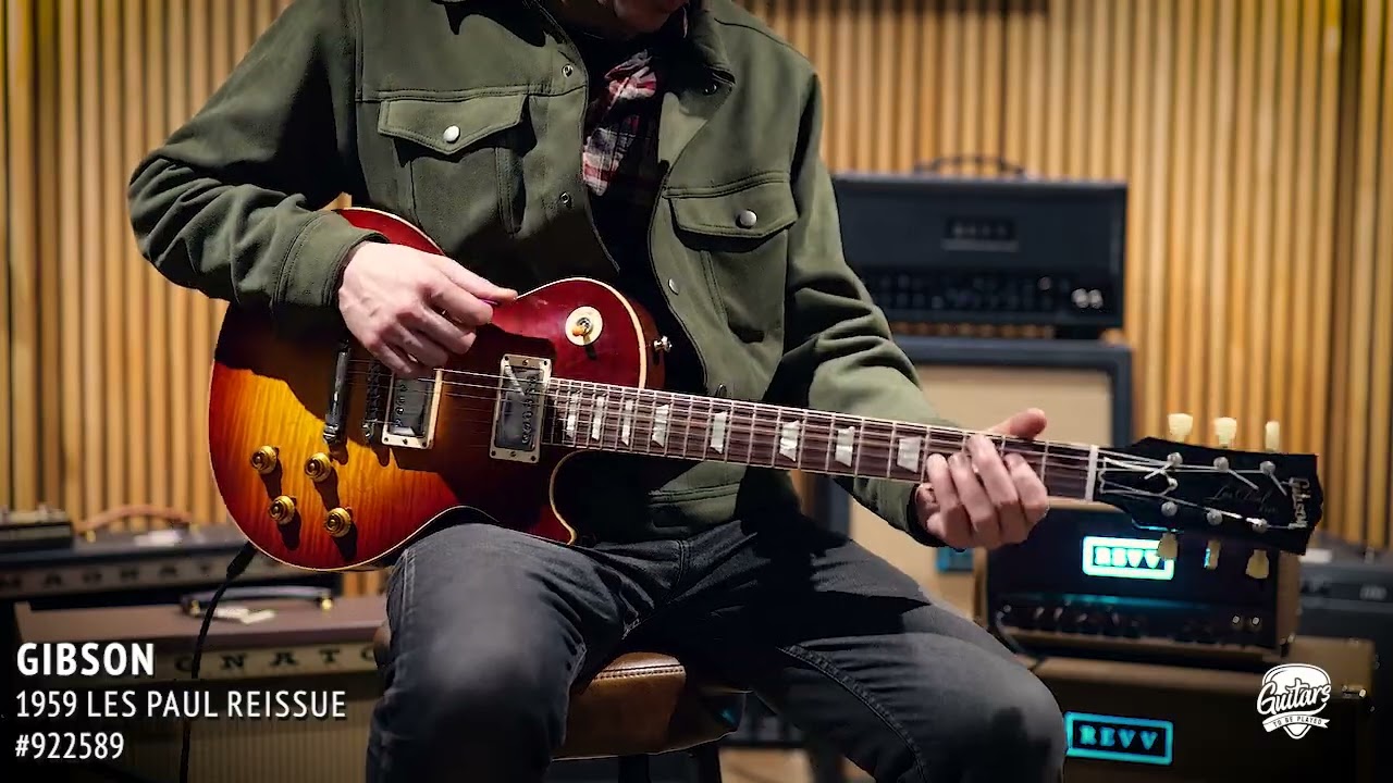 2022 Gibson Custom 1959 Les Paul Standard R9 Reissue – Believer Burst