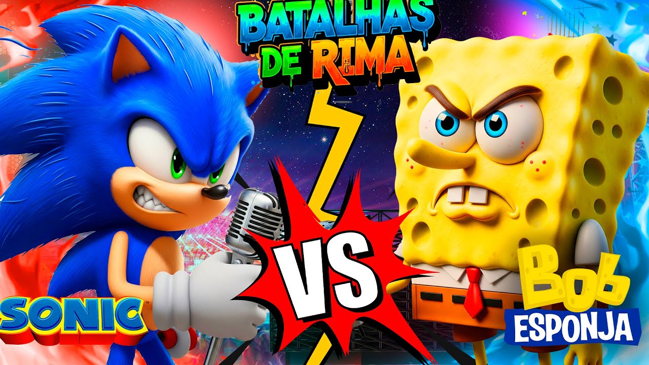SPONGEBOB VS SONIC &ndash; EPIC RAP BATTLE
