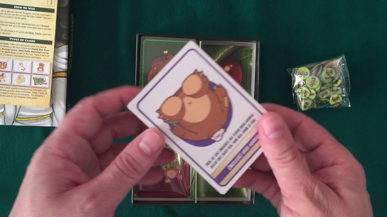 Lil Cthulhu Card Game Unboxing