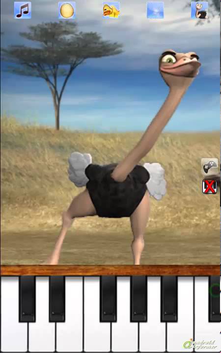 How to use Talking Joe Ostrich