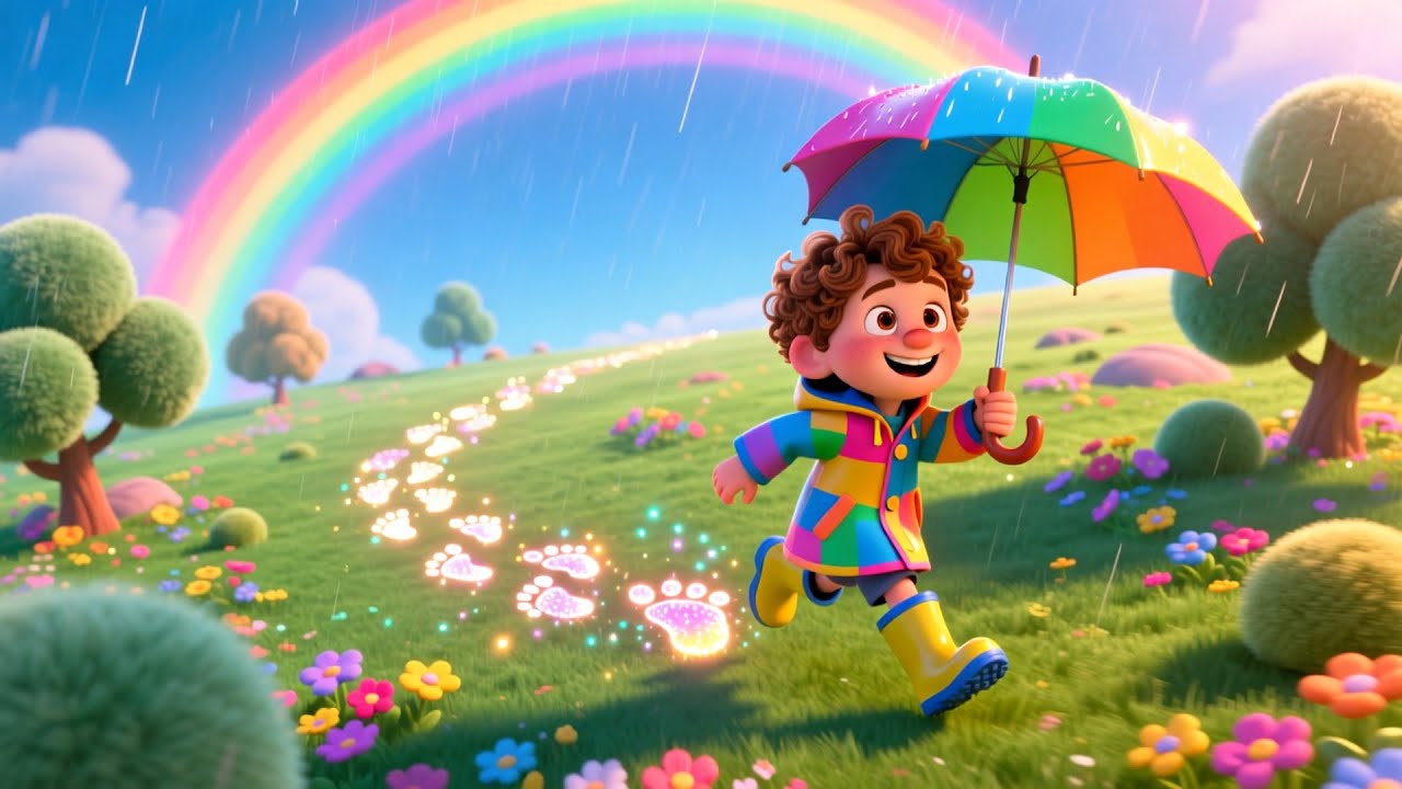 My Little Raindrop Friend 💧🌦 Fun Kids Learning Video Preschool Educational Adventure