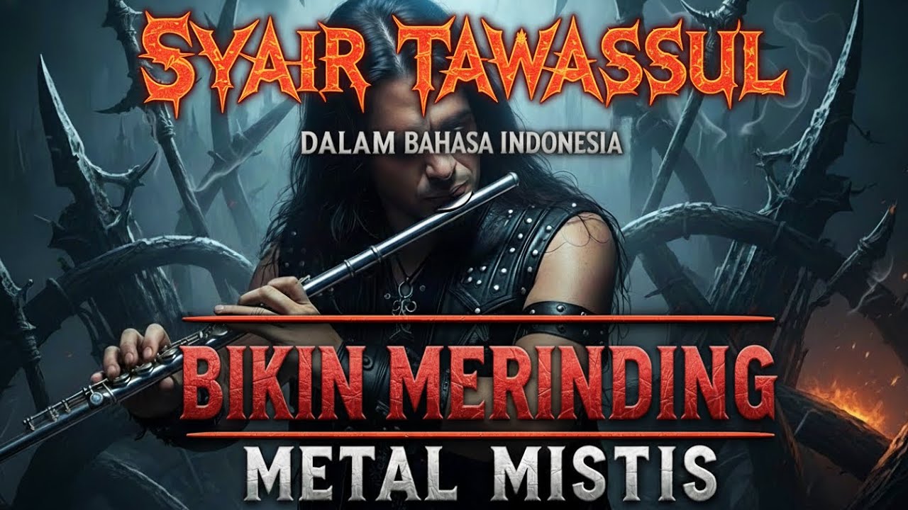 BIKIN MERINDING! Syair Tawassul Bahasa Indonesia | Metal Mistis (AI Cover)