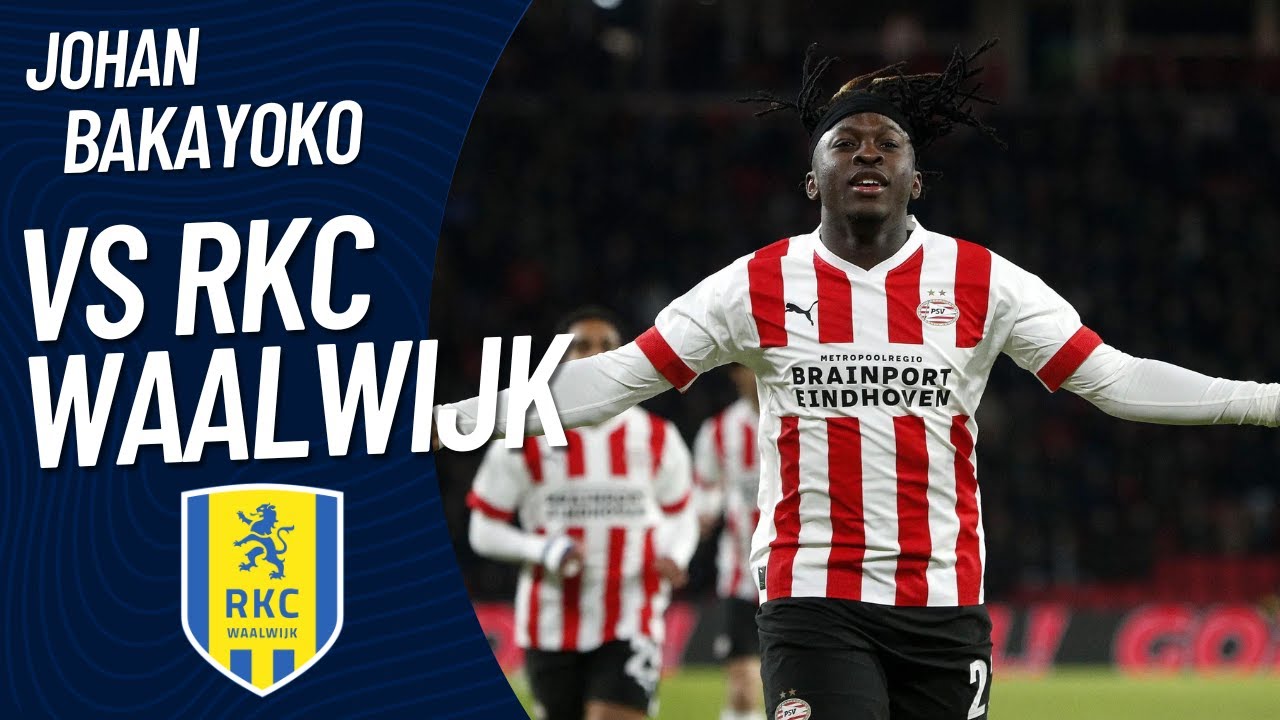 Johan Bakayoko vs RKC Waalwijk 2/9/2023 | Eredivisie Matchday 4 | 1 Assist [REUPLOAD]
