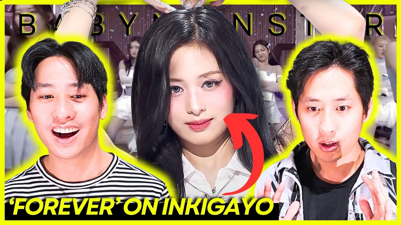BABYMONSTER - ‘FOREVER’ INKIGAYO LIVE PERFORMANCE REACTION 베이비몬스터 반응