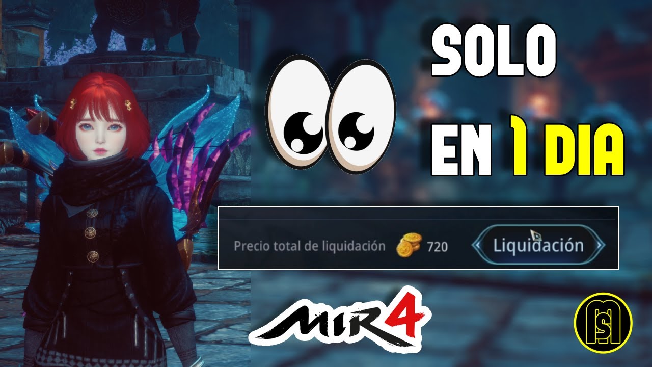 Como Hacer Oro En MIR4 Sin Ser Dominante, Ni Minar en el Juego