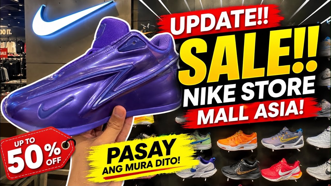 ОБНОВЛЕНИЕ!! РАСПРОДАЖА!! МАГАЗИН NIKE В MALL OF ASIA! ПАСАЙ, ТУТ ОЧЕНЬ ДЕШЕВО #дешеваяобувь #nik...