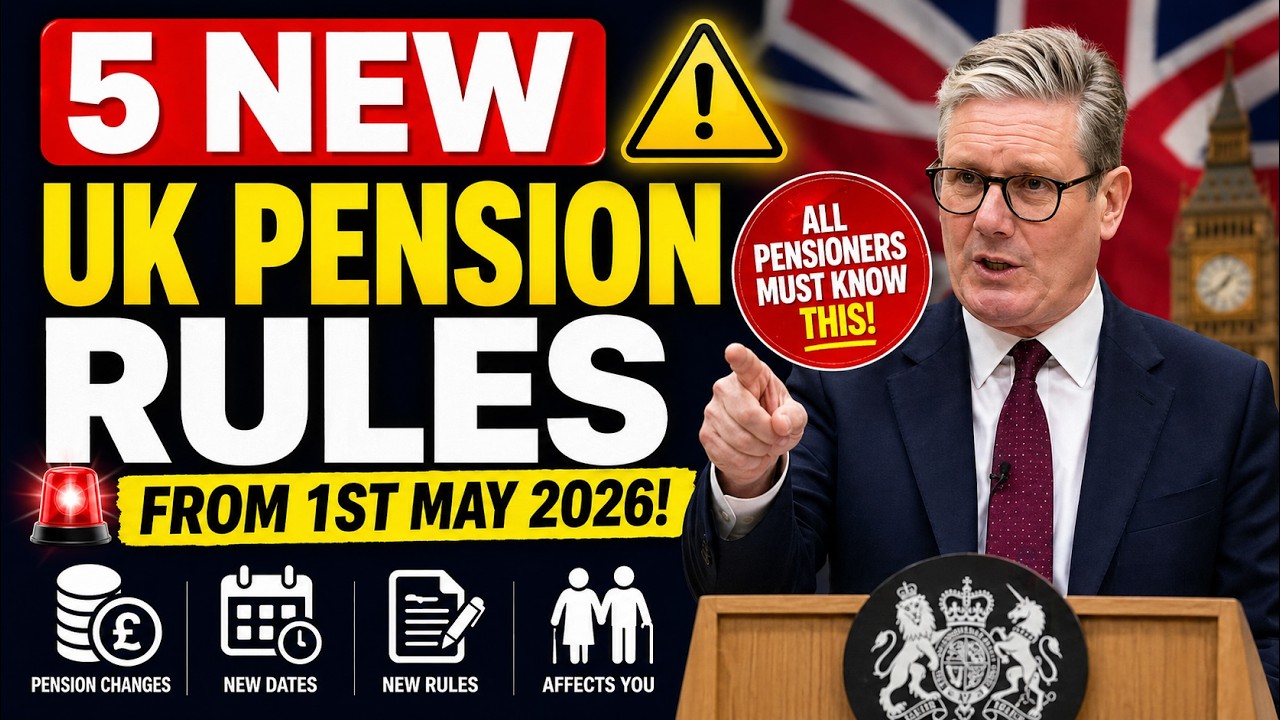 🚨 5 New UK Pension Rules from 1st may 2026💥 All Pensioners Must Know This