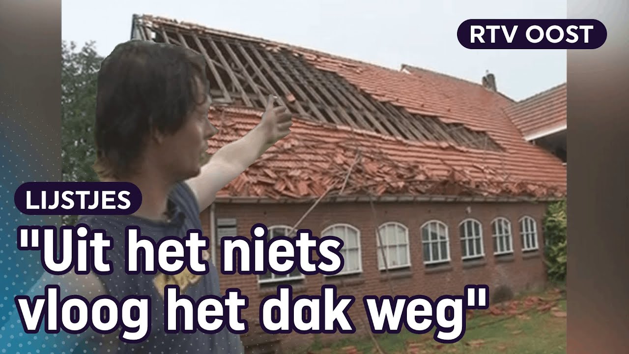 Windhozen, stormbuien en meer: 5x Overijssel met absurd weer | RTV Oost