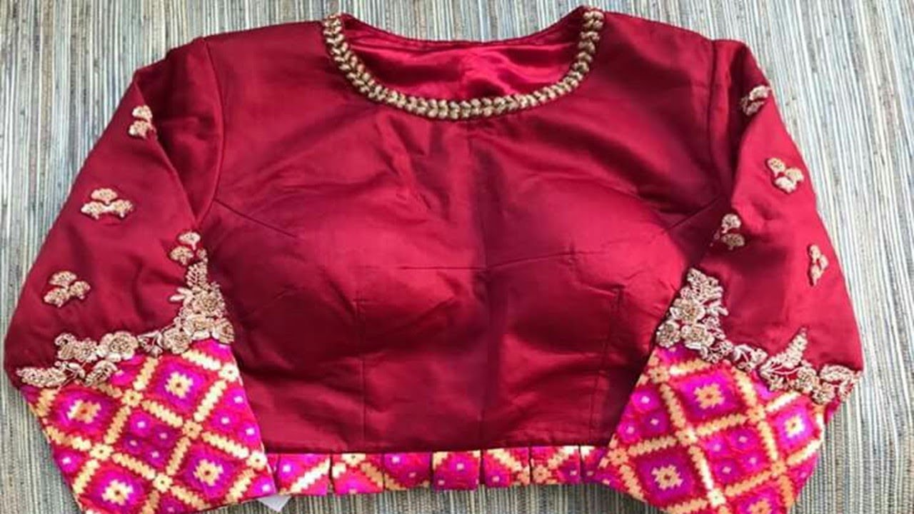 Trendy Blouse Designs 2018