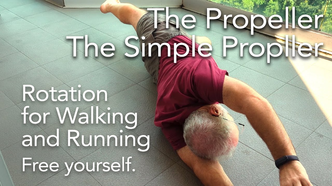 The Propeller and Simple Propeller, Rotation for walking and running, on the balcony in Costa Rica