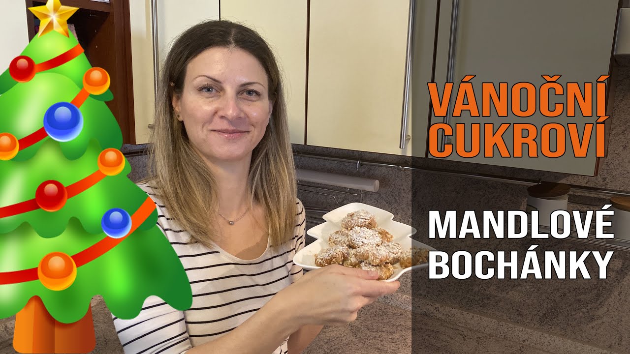 Vánoční cukroví - mandlové bochánky
